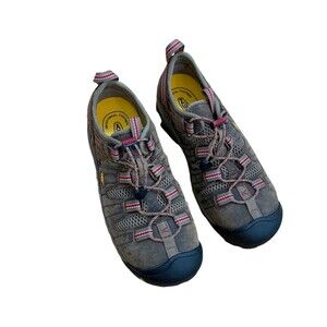 Keen ASTM F2413-11 Utility Mens Flint II Low Steel Toe Work Shoes Size 8.5